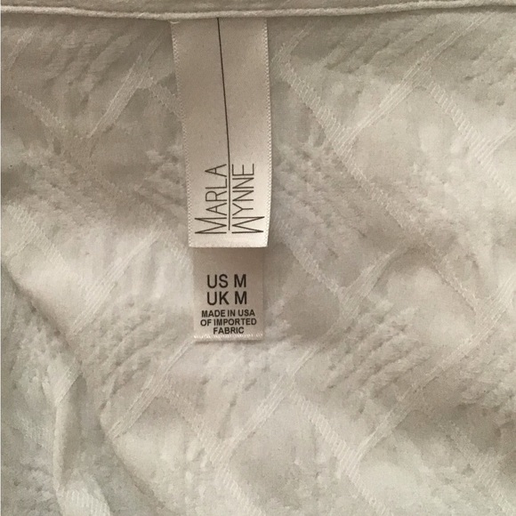 Textured White Blouse from Marla Wynne - Picture 2 of 6